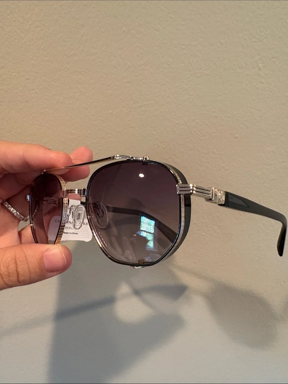Carolina Lemke Berlin Eyewear - Darcell, Black/Gold (CL3684-01)